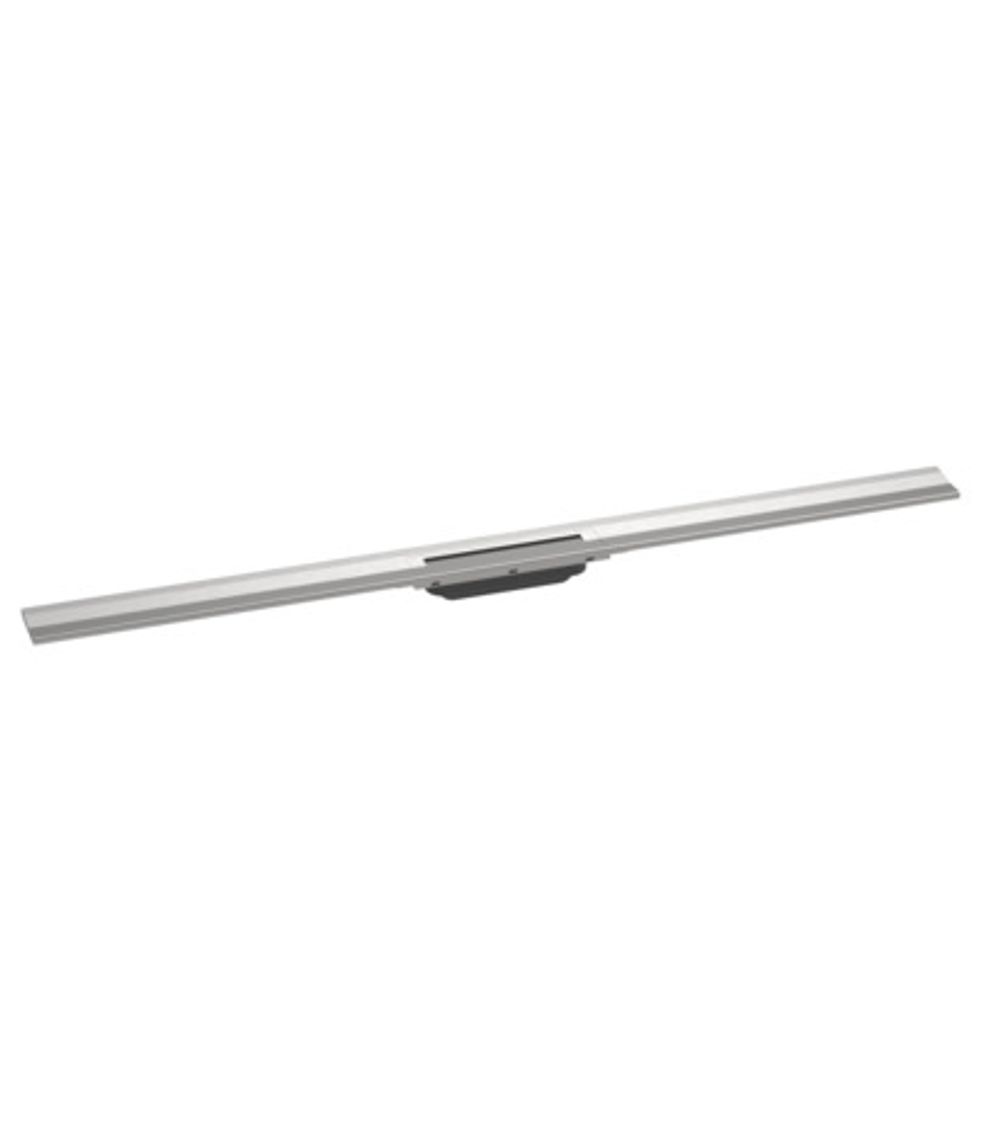 https://raleo.de:443/files/img/11eeea3d63f0e3a092906bba4399b90c/size_l/Hansgrohe-HG-RainDrain-Flex-Duschrinne-1200-mm-kuerzbar-fuer-Wandmontage-BST-56054800 gallery number 1